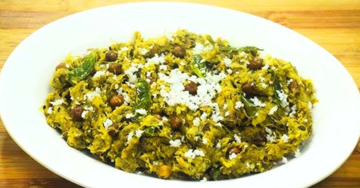 Traditional Dish made with stems of Kochu