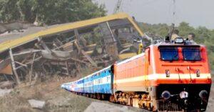 Train Accident hit the School van three studen dead and injured many 