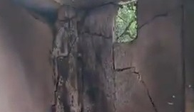 Terrible explosion at Trinamool worker's house in Murshidabad.
