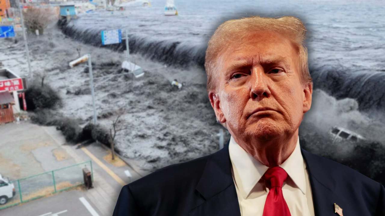 Tsunami warnings in several countries, Trump gave message.