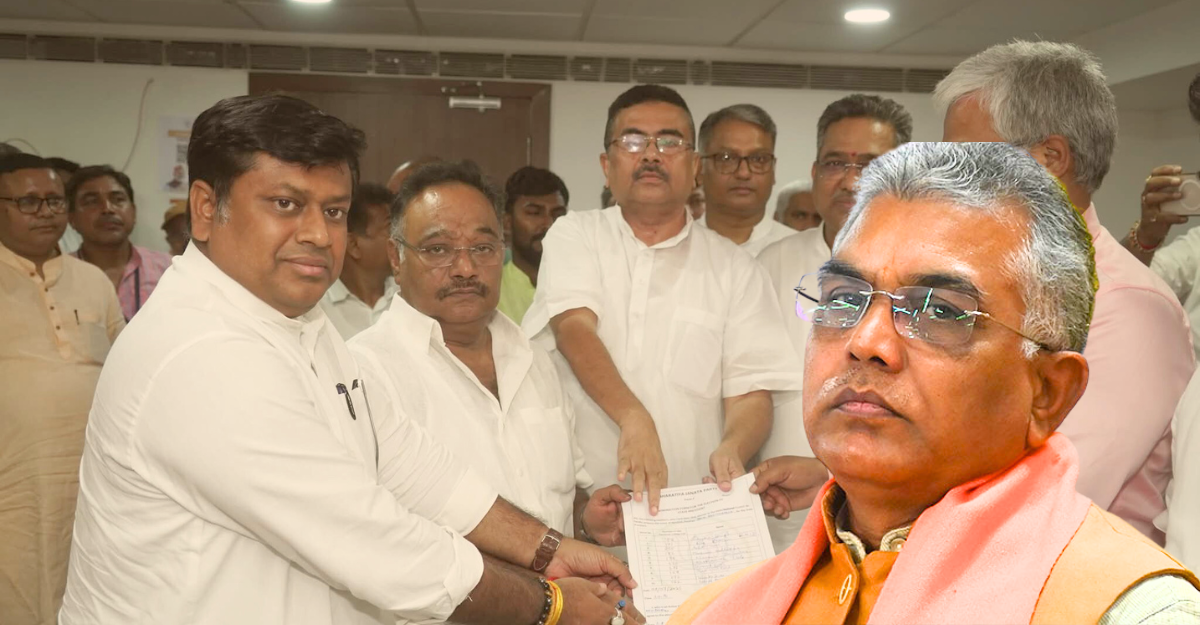 Dilip Ghosh left out of BJP felicitation
