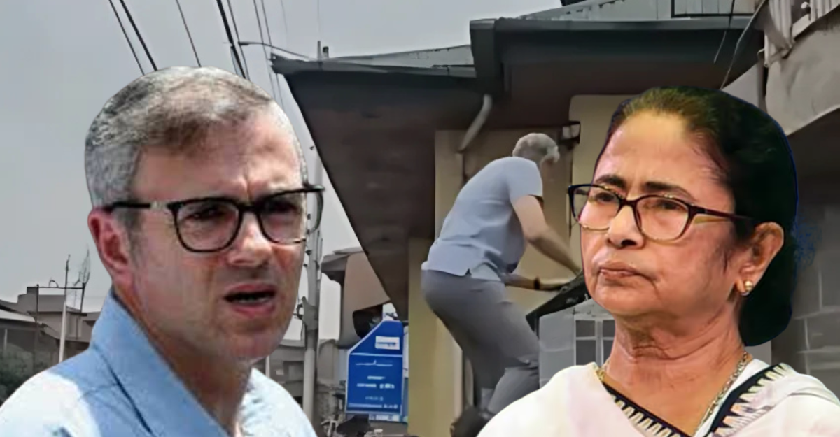 Omar defies police in Jammu Kashmir