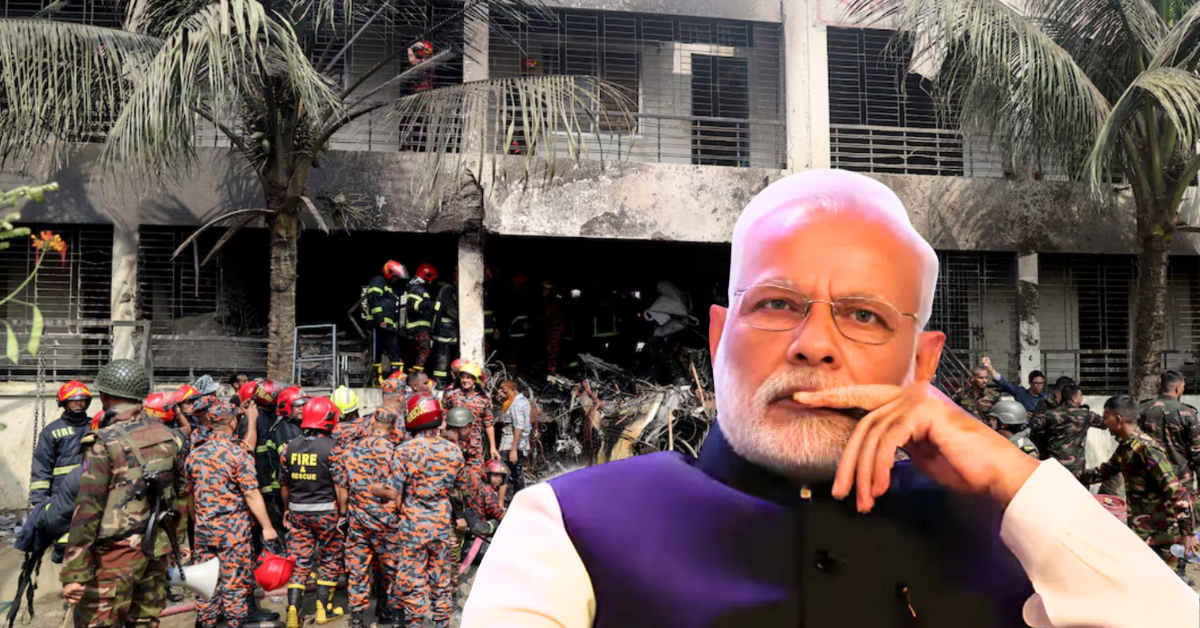 India Sends Help After Bangladesh Plane Crash