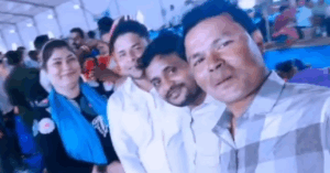 Bangladeshi leader at Trinamool Congress's Martyrs' Day rally