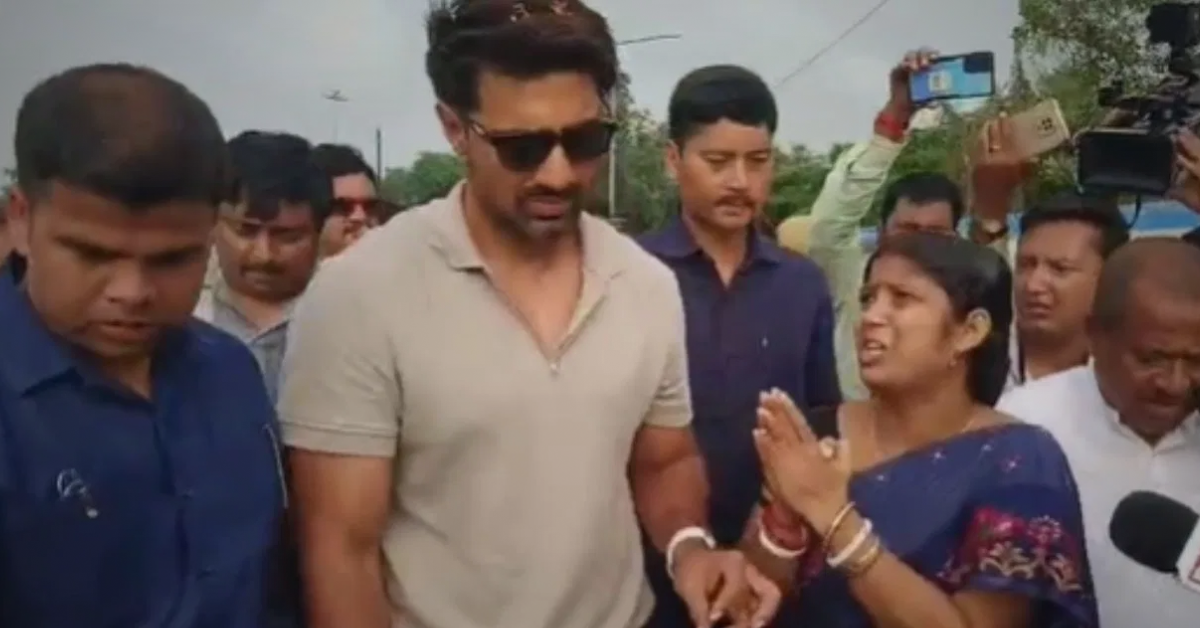 Ghatal MP Dev Meets Grieving Parents of Missing Girl