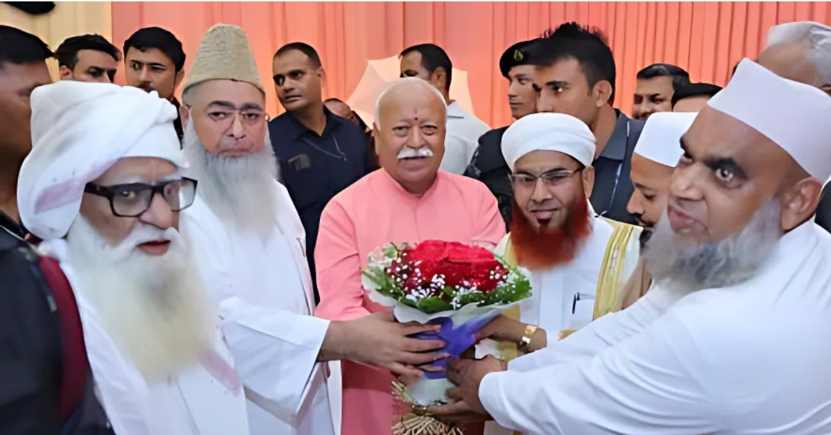 Mohan Bhagwat meets Muslim religious leaders over BJP's minority policy