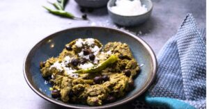 Traditional Dish made with stems of Kochu