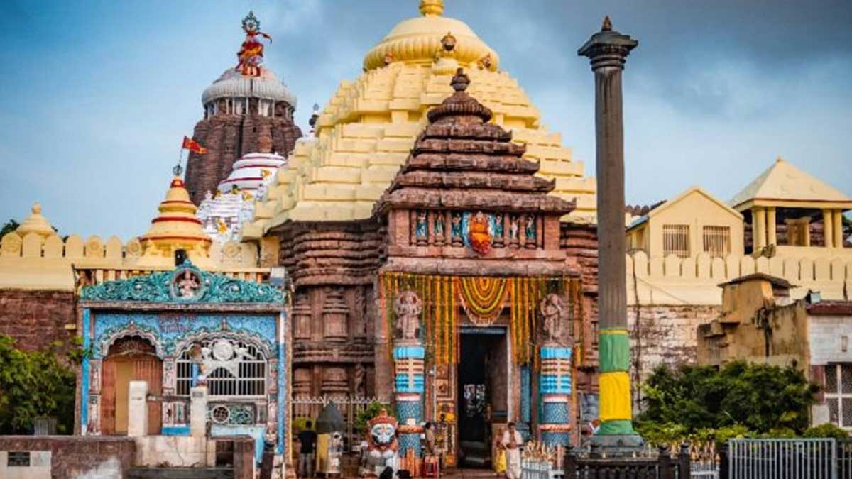 A man arrested for doing this inside puri jagannath temple
