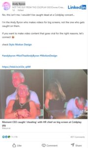 Viral Video CEO of famous company changes 'bio' after being attacked by same name at concert 