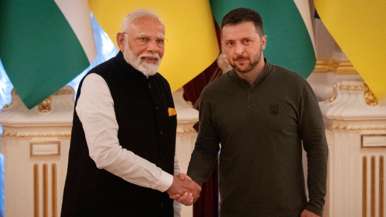 Narendra modi talked to ukraine president volodymyr zelenskyy 