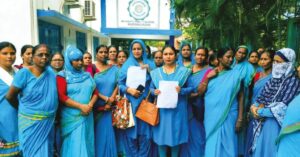 Anganwadi Workers stopping vegetables and eggs fear of disruption in Anganwadi services on September 1