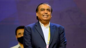 Mukesh Ambani makes several announcements about Reliance Industries.