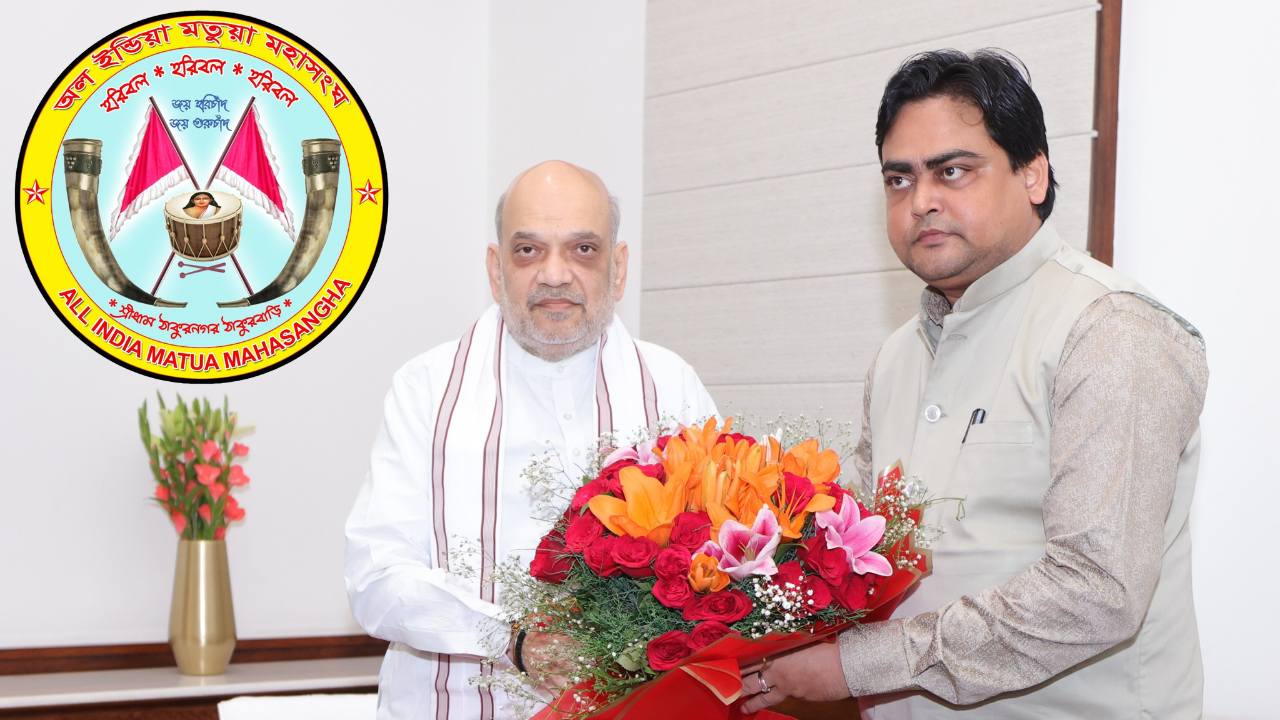 Shantanu Thakur meets Amit Shah in Delhi.
