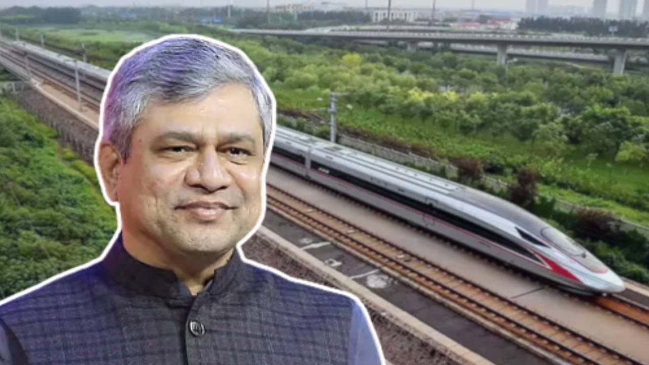 What did the Railway Minister say about the launch of the bullet train?