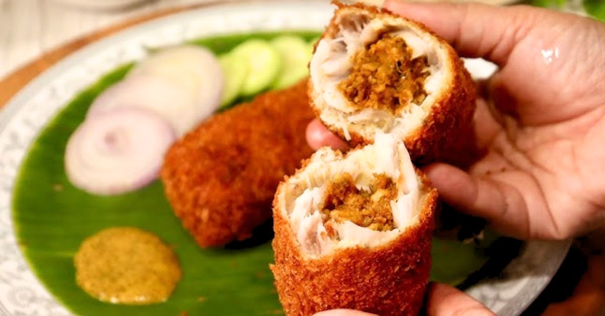 Recipe make a different kind of fish roll on a holiday evening
