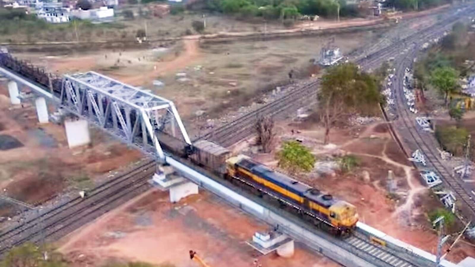 Indian railways built longest bridge