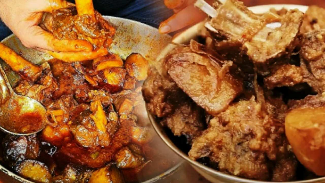 Tagore recipe of mutton birinchi