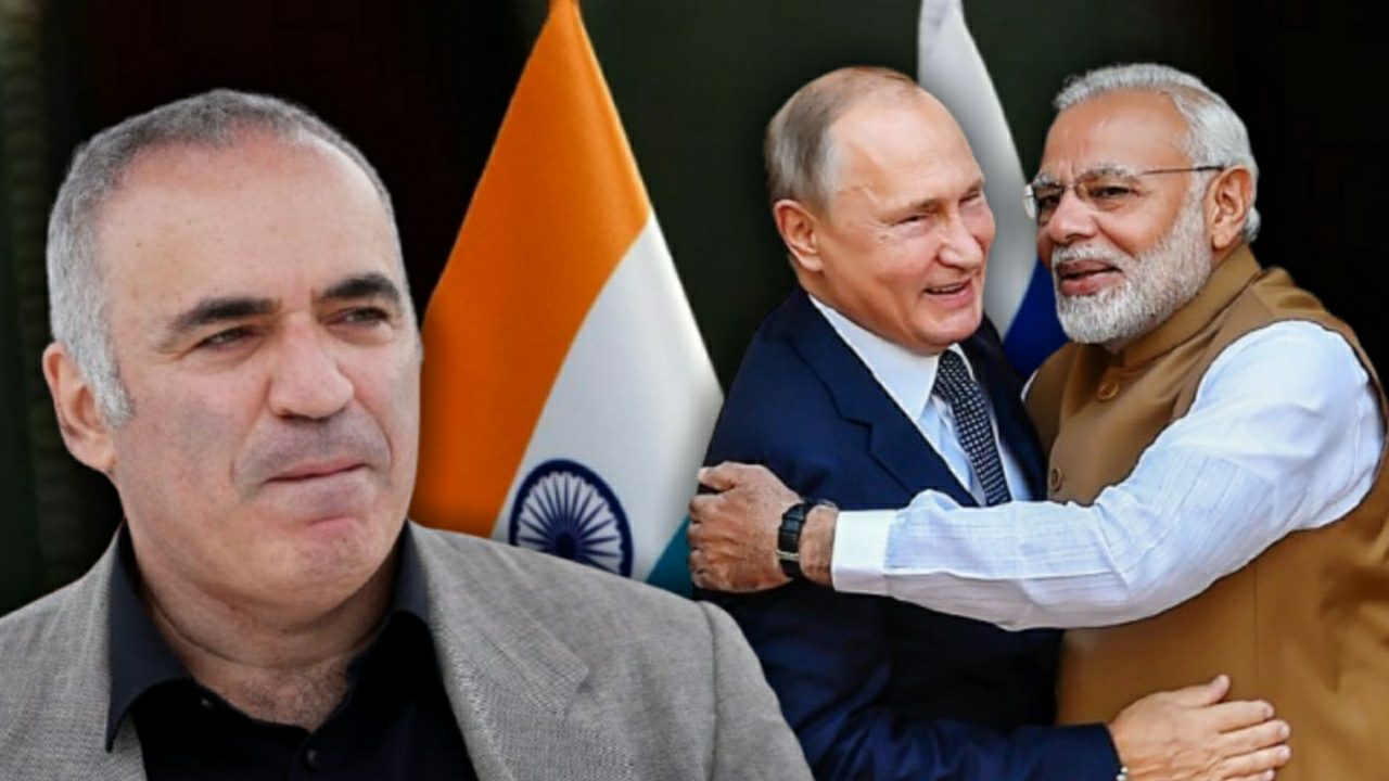 Garry Kasparov warned modi about india-russia friendship 