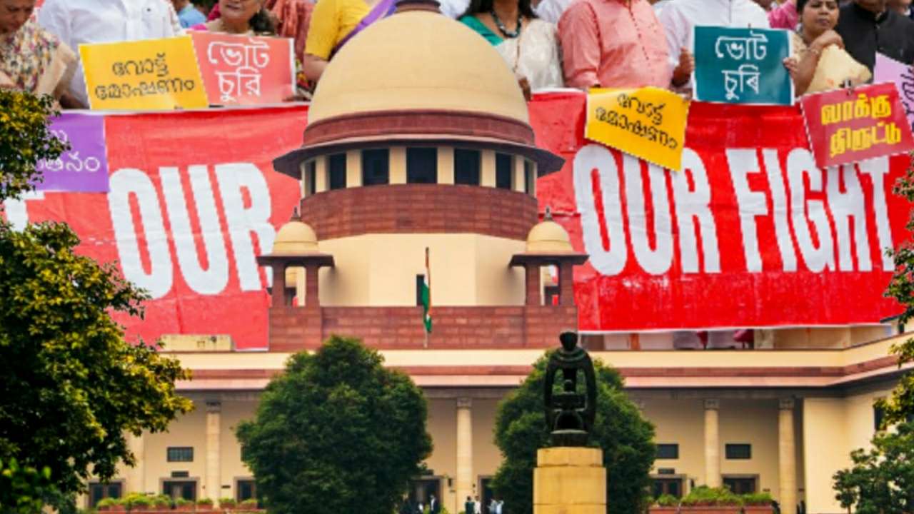 SIR related case hearing in supreme court