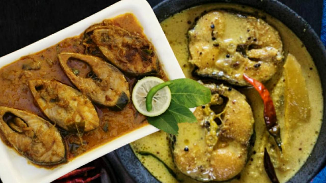 Popular recipe of hilsa fish gandharaj 