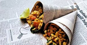 Health you're eating food in the newspaper do you know the effects 