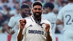 Mohammed Siraj has given up his beloved things.