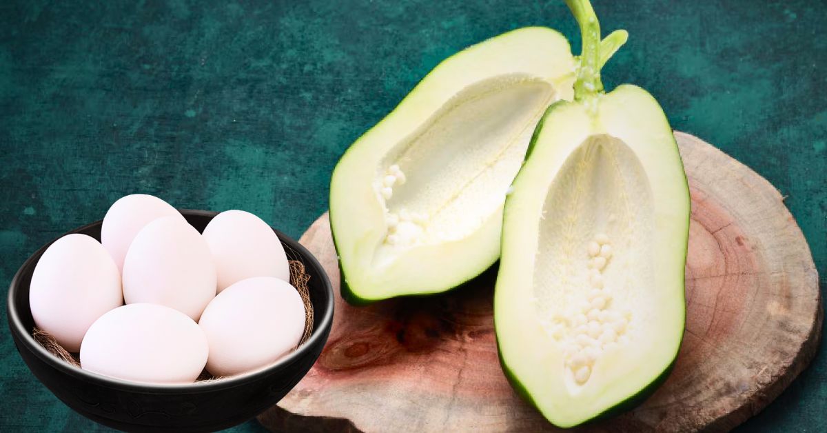 Recipe make a great healthy recipe with half a papaya and a few spices