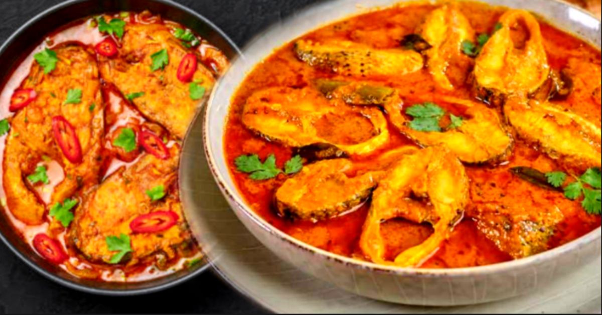Recipe add a twist to Katla Jhol make this great recipe with just a few ingredients