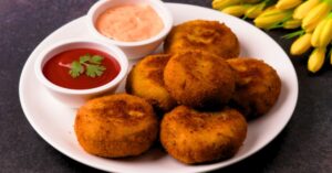 Recipe make semolina cutlets to have a chat with tea