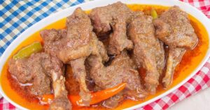 Recipe make duck stew with just a few ingredients