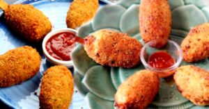 Recipe make vegetable lollipops with just a few ingredients