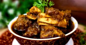 Recipe rakhi lunch will be delicious with mutton kasha without oil, how to cook it