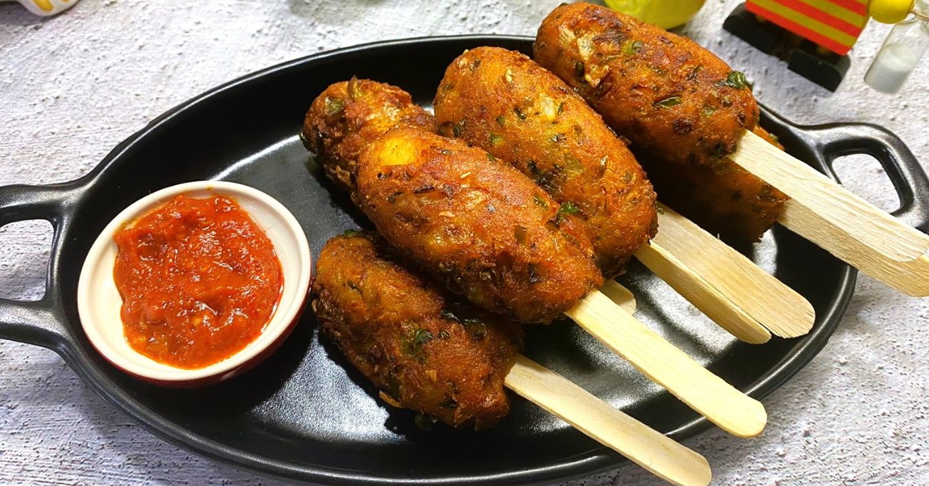 Recipe make vegetable lollipops with just a few ingredients