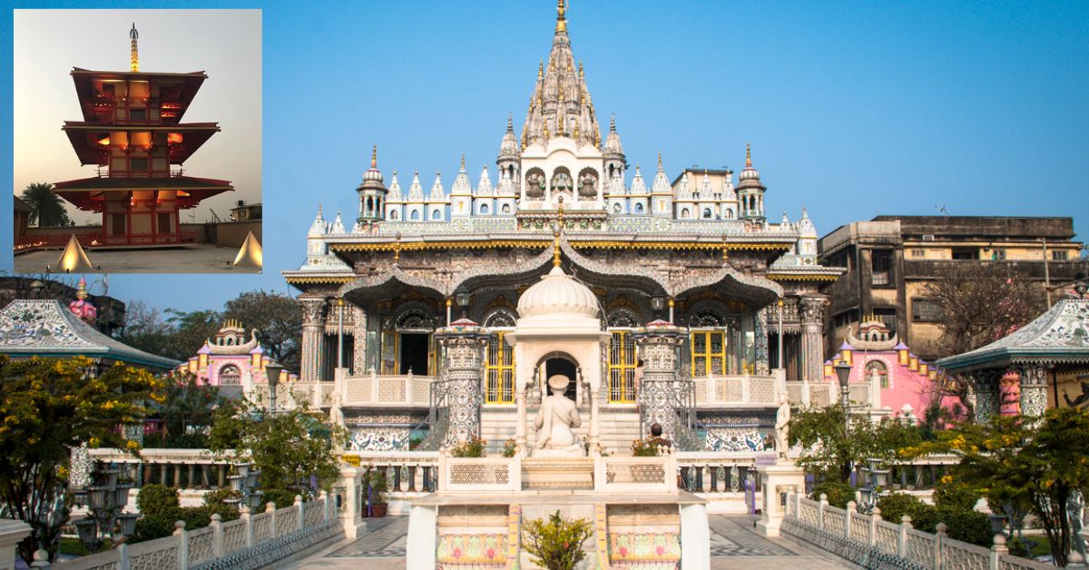 Travel the citys new attraction a touch of South India, Japan, and Rajasthan all at once in Kolkata