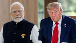 Donald Trump imposes another 25 percent tariff on India.