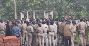 Sand mafia truck kills youth in Durgapur villagers turn Kanksa into battlefield