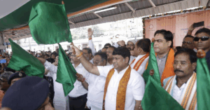 Sukanta Majumdar Faces Protest at Dum Dum During AC Local Train Launch