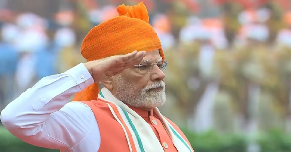 Narendra Modi on 79th Independence Day says India will not tolerate any threat from Pakistan
