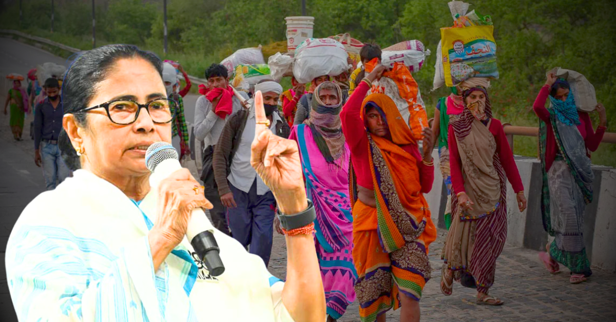 Mamata Banerjee announces 5000 monthly aid for migrant workers under ‘Shromoshree’ scheme