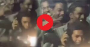 Viral Video seven friends roam around the area on a scooty video goes viral
