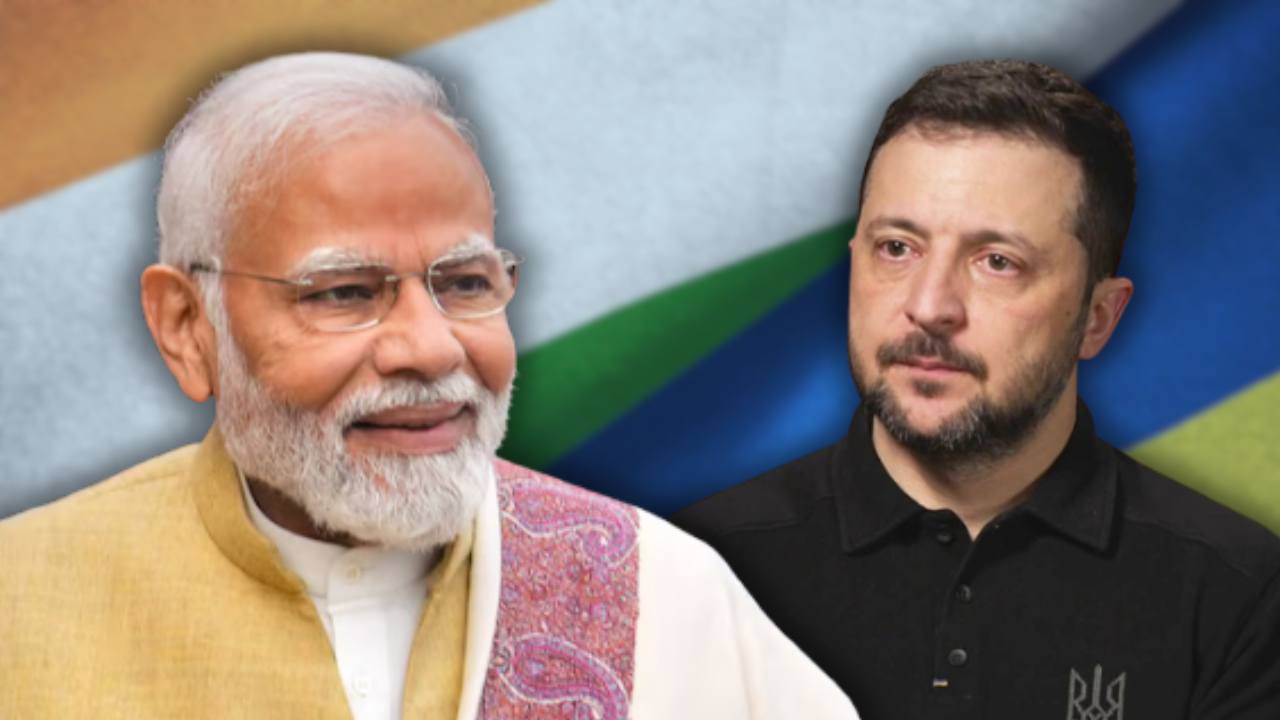 Volodymyr Zelenskyy-Narendra Modi spoke on the phone.