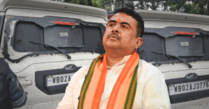 Trinamool attacks Suvendu Adhikari's convoy in Cooch Behar