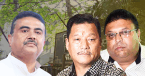 Suvendu Adhikari Meets GJM Leaders Ahead of Bengal Polls