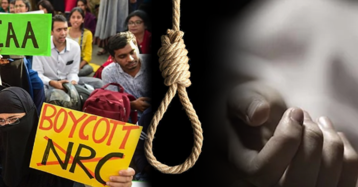 Man Dies by Suicide in Kolkata Amid NRC Fear