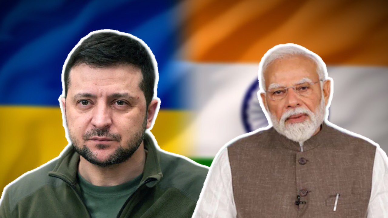 Zelenskyy called Narendra Modi while he was in China
