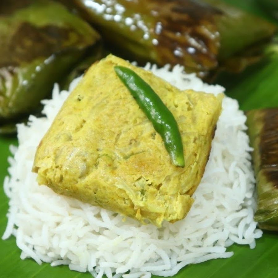 Easy veg recipe of posto paturi