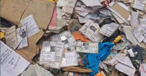 Voter ID Cards Found in Garbage Heap Sparks Tension in Asansol