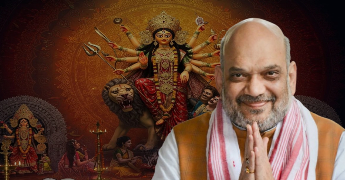Amit Shah Visits Kolkata to Inaugurate Multiple Durga Puja Pandals