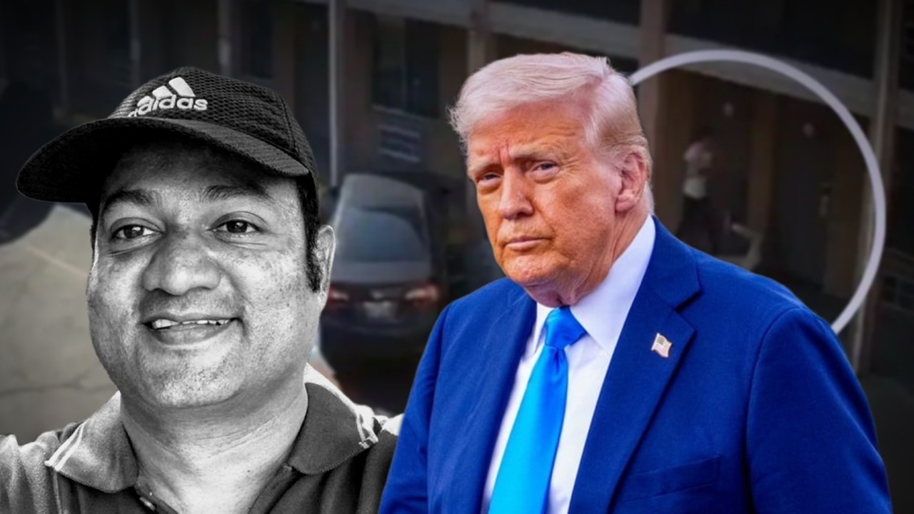 Donald Trump opens up about the murder of an Indian man in the US.