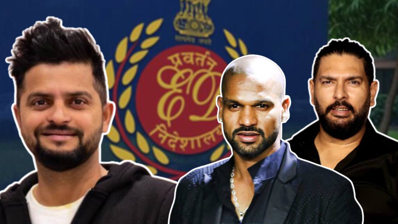Enforcement Directorate raises concerns over Yuvraj-Dhawan-Raina.